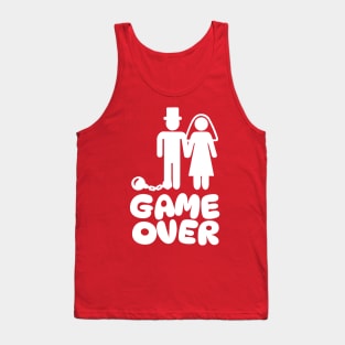 Funny Wedding Marriage Game Over Tank Top